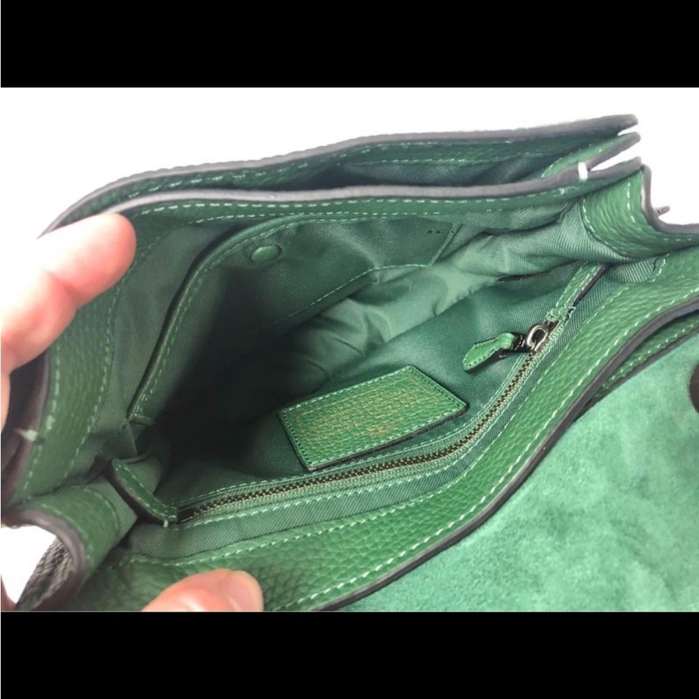 Coach Shadow Crossbody Racing Green - Picture 8 of 10
